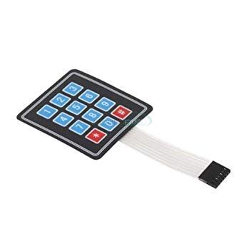 Arduino 3x4 Matrix Keypad  12 Keys Membrane Switch Keypad Module in Pakistan Faisalabad